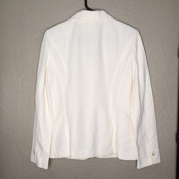 Ann Taylor cream colored blazer - Picture 3 of 7